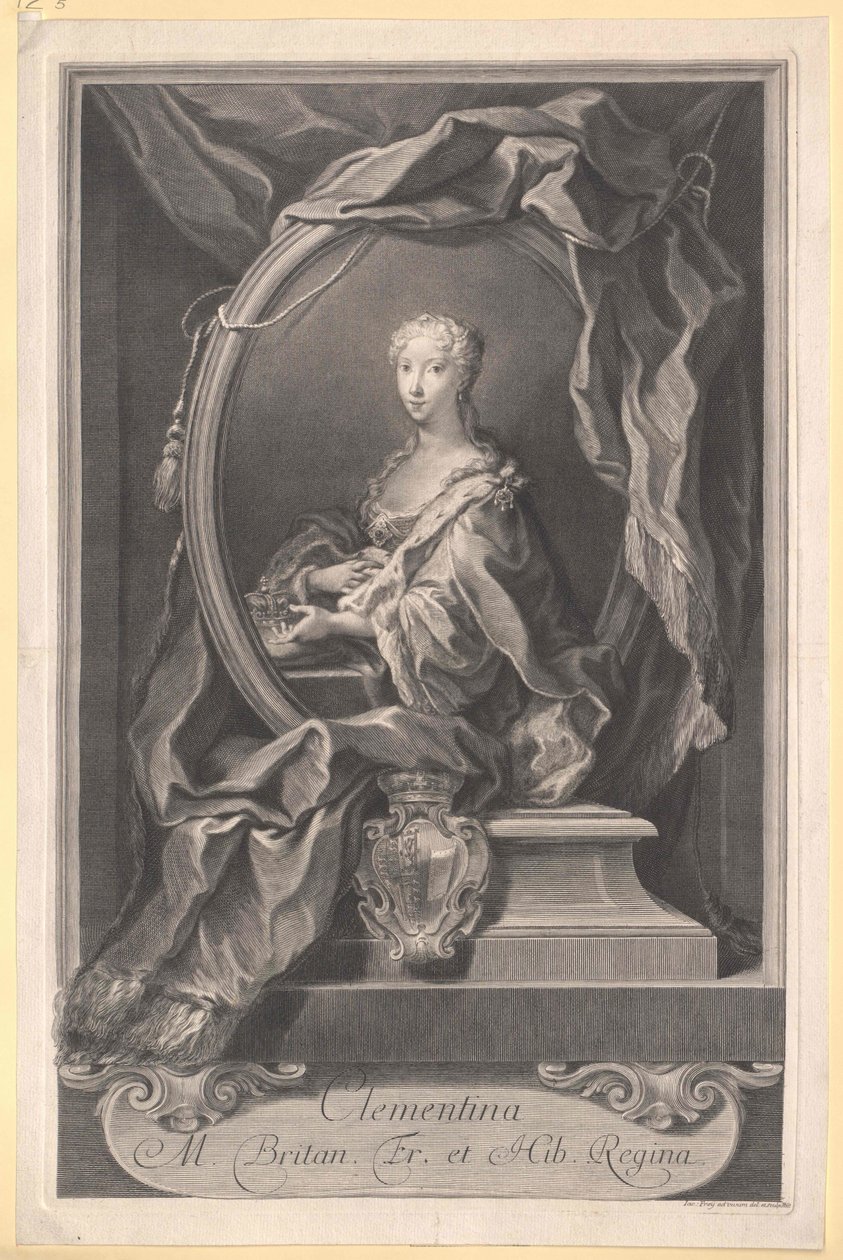 Maria Clementine Sobieska door Artist Unknown