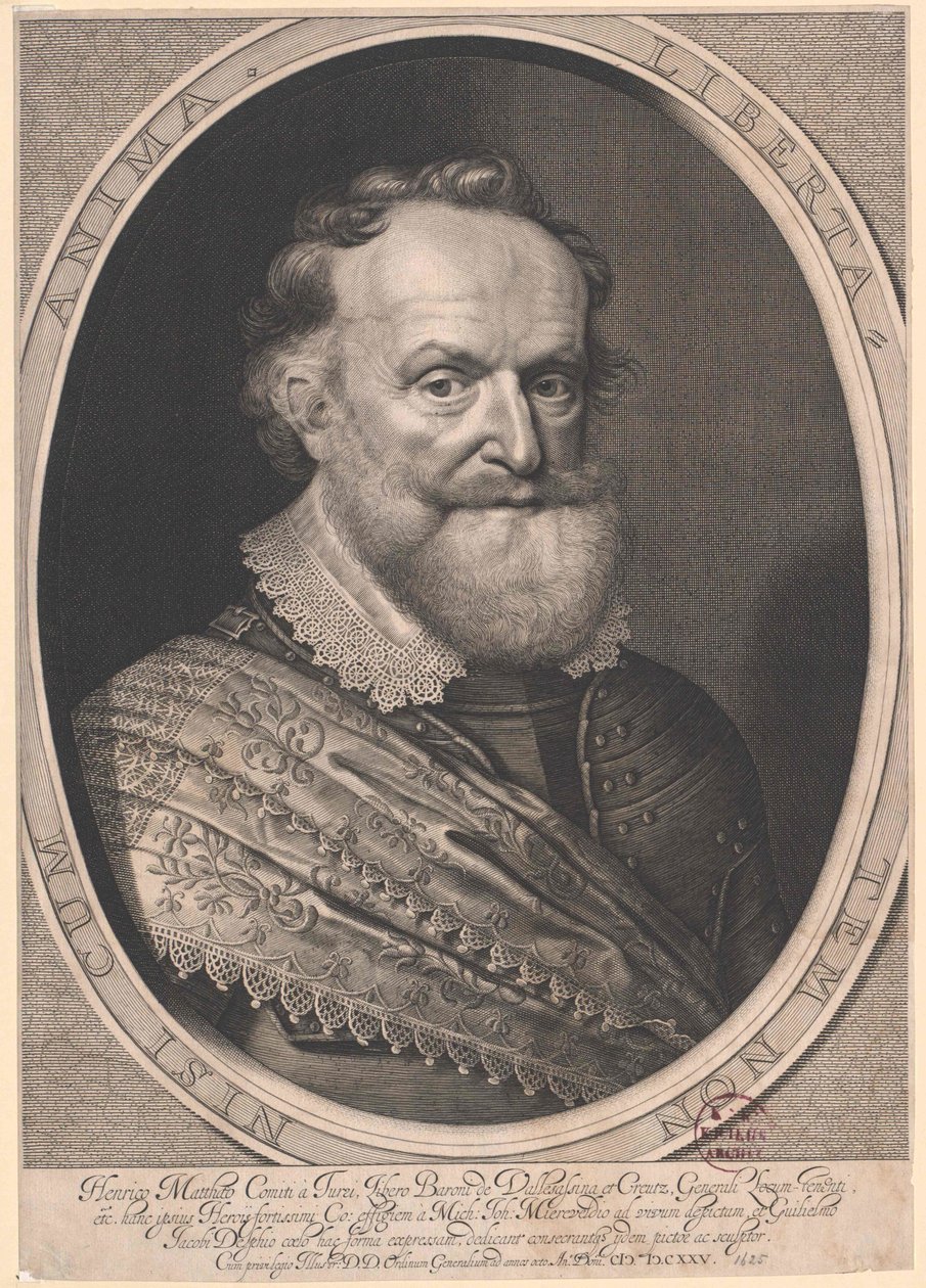 Mattheüs graaf Thurn-Valsassina door Artist Unknown