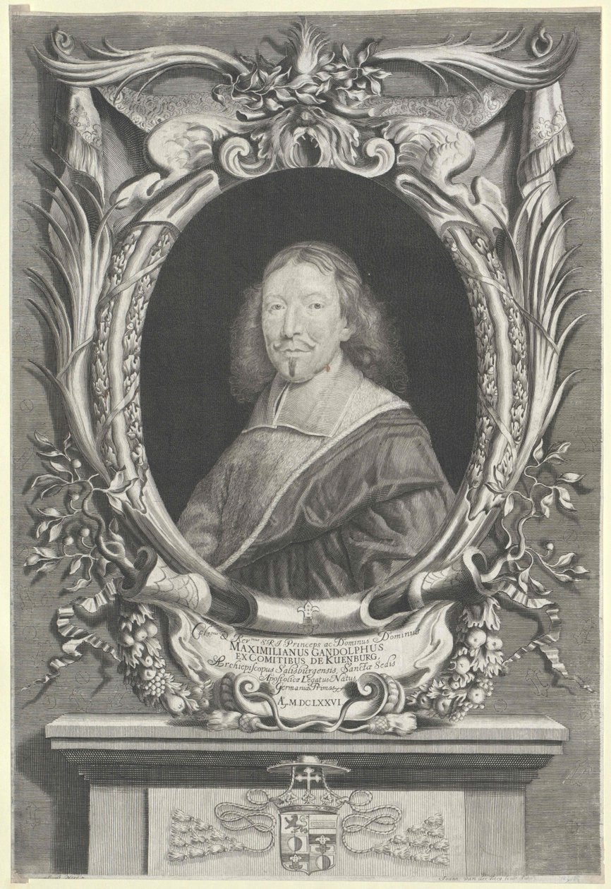 Max Gandolf graaf Kueenburg door Artist Unknown