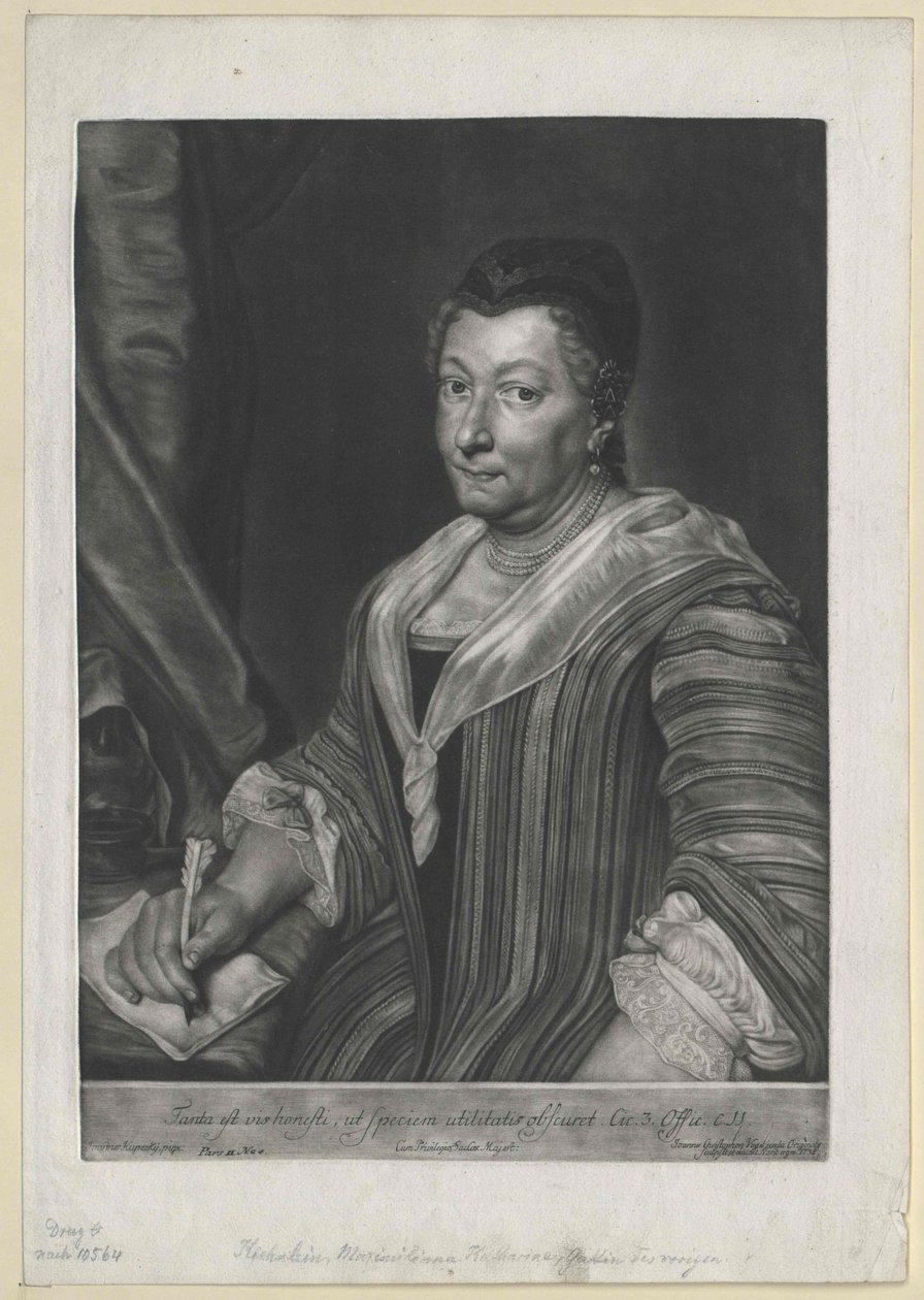 Maximiliaan Catherine Kiehnlein door Artist Unknown