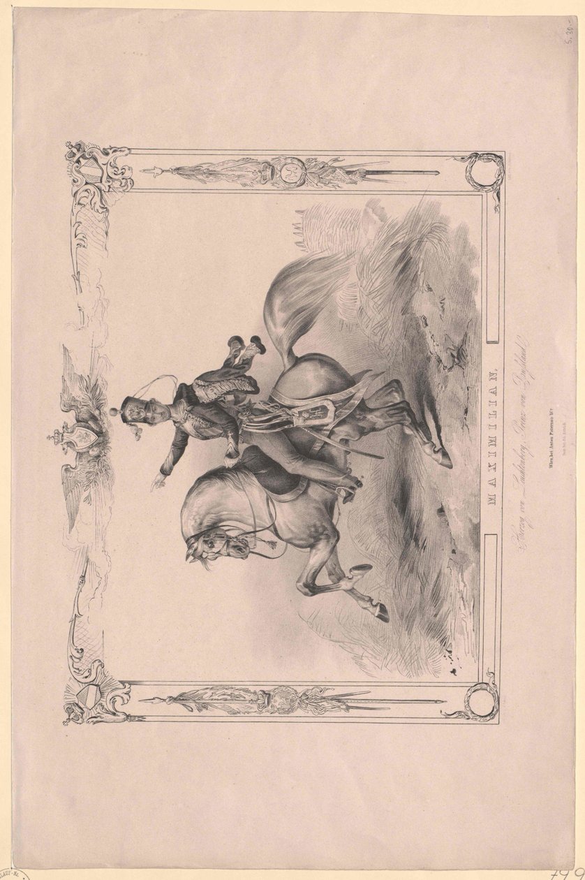 Maximiliaan hertog Leuchtenberg door Artist Unknown