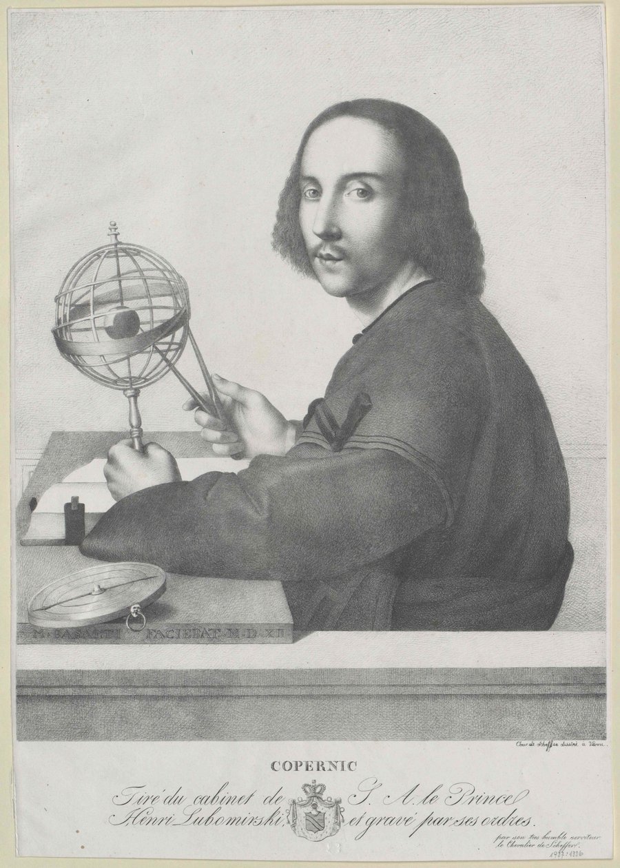Nicolaus Copernicus door Artist Unknown
