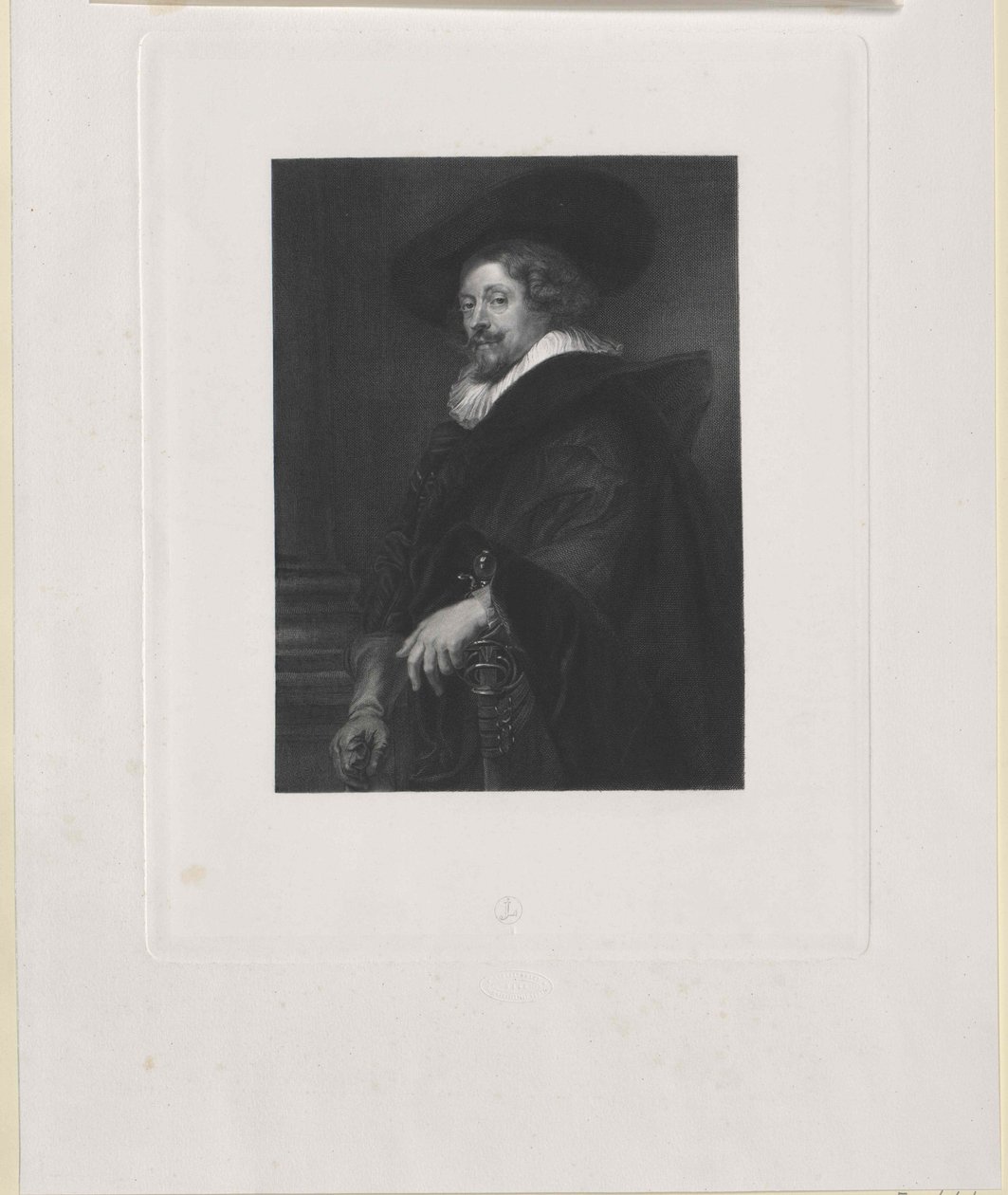 Peter Paul Rubens door Artist Unknown