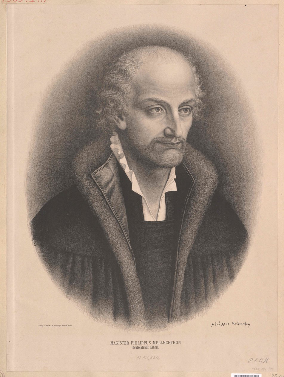 Philip Melanchthon door Artist Unknown
