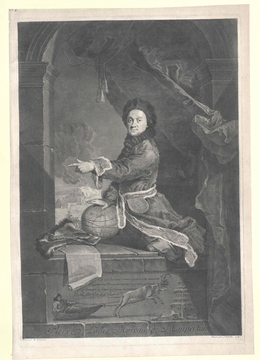 Pierre Louis de Maupertuis door Artist Unknown