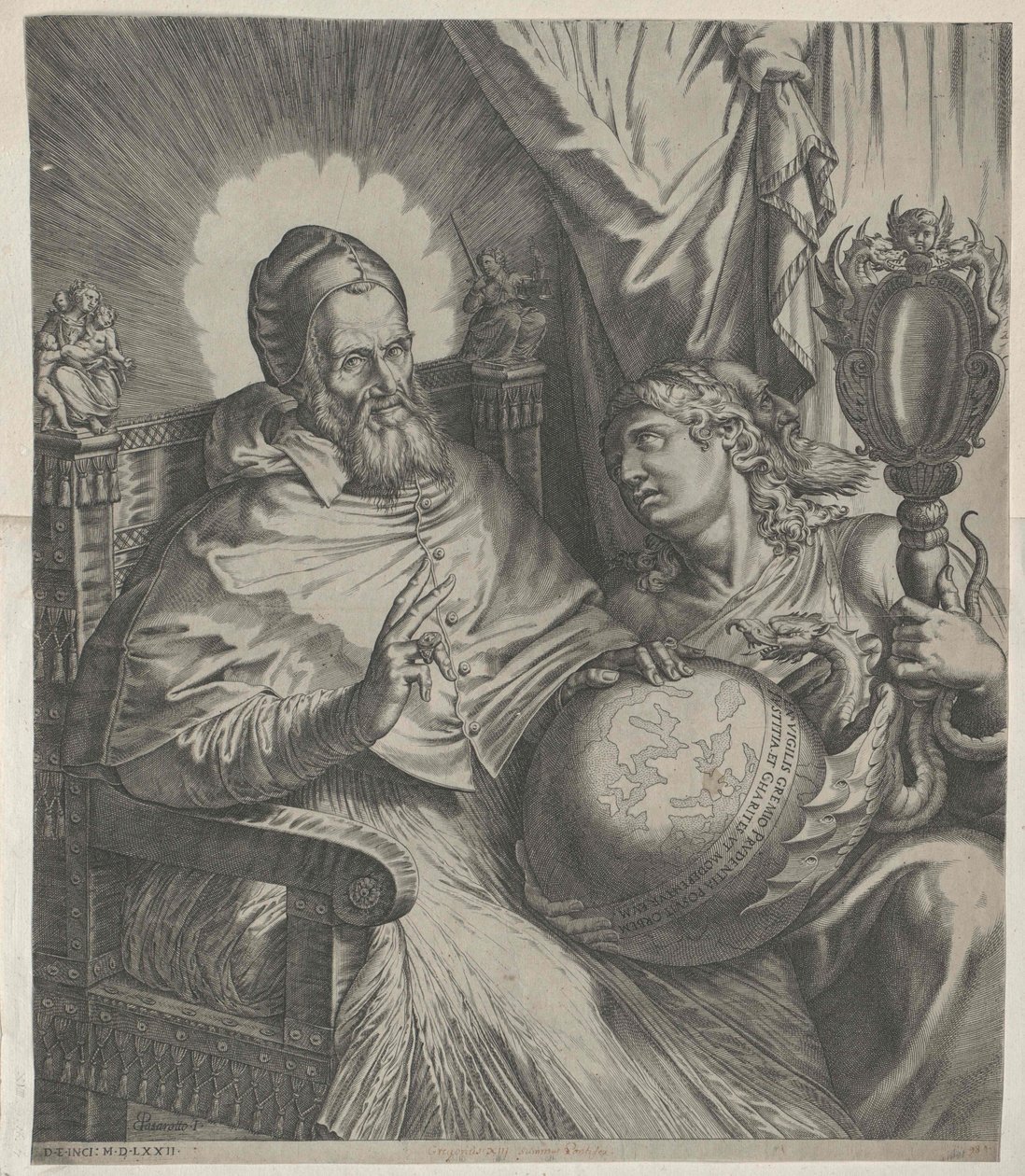 Paus Gregorius XIII door Artist Unknown