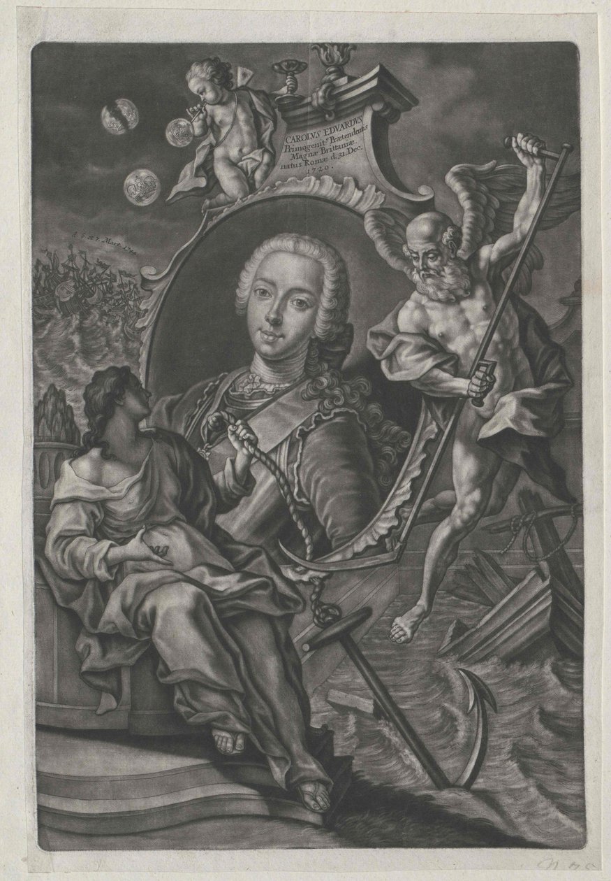 Prins van Engeland Karl Eduard door Artist Unknown