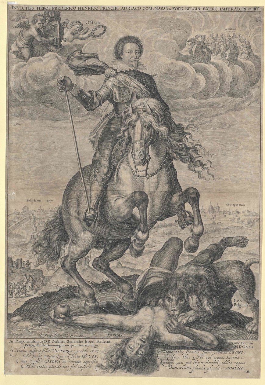 Prins van Oranje Frederik Hendrik door Artist Unknown