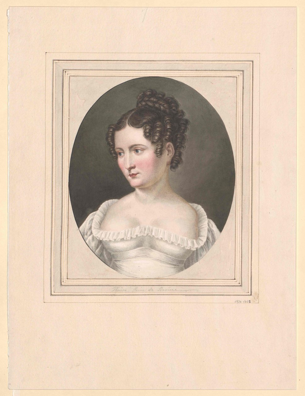 Prinses van Saksen-Hildburghausen, Therese door Artist Unknown
