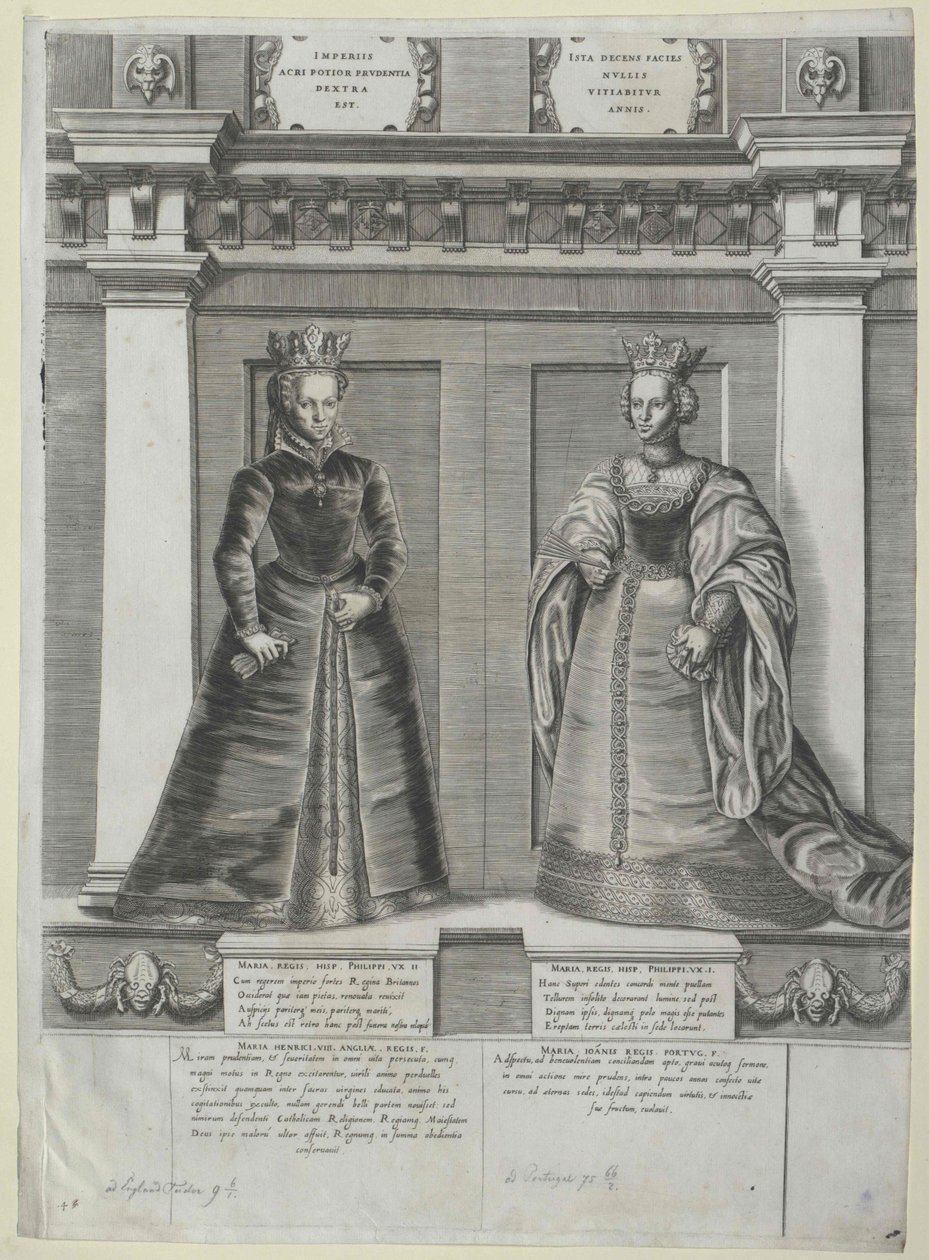 Koningin van Engeland Mary I door Artist Unknown