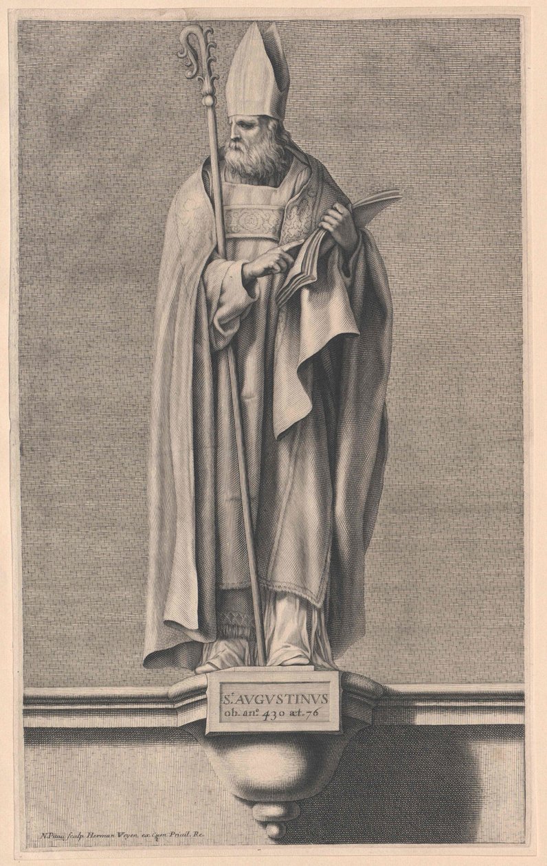Sint Augustinus van Hippo door Artist Unknown