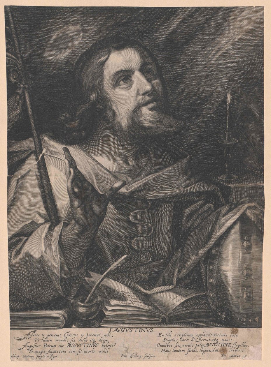 Sint Augustinus van Hippo door Artist Unknown