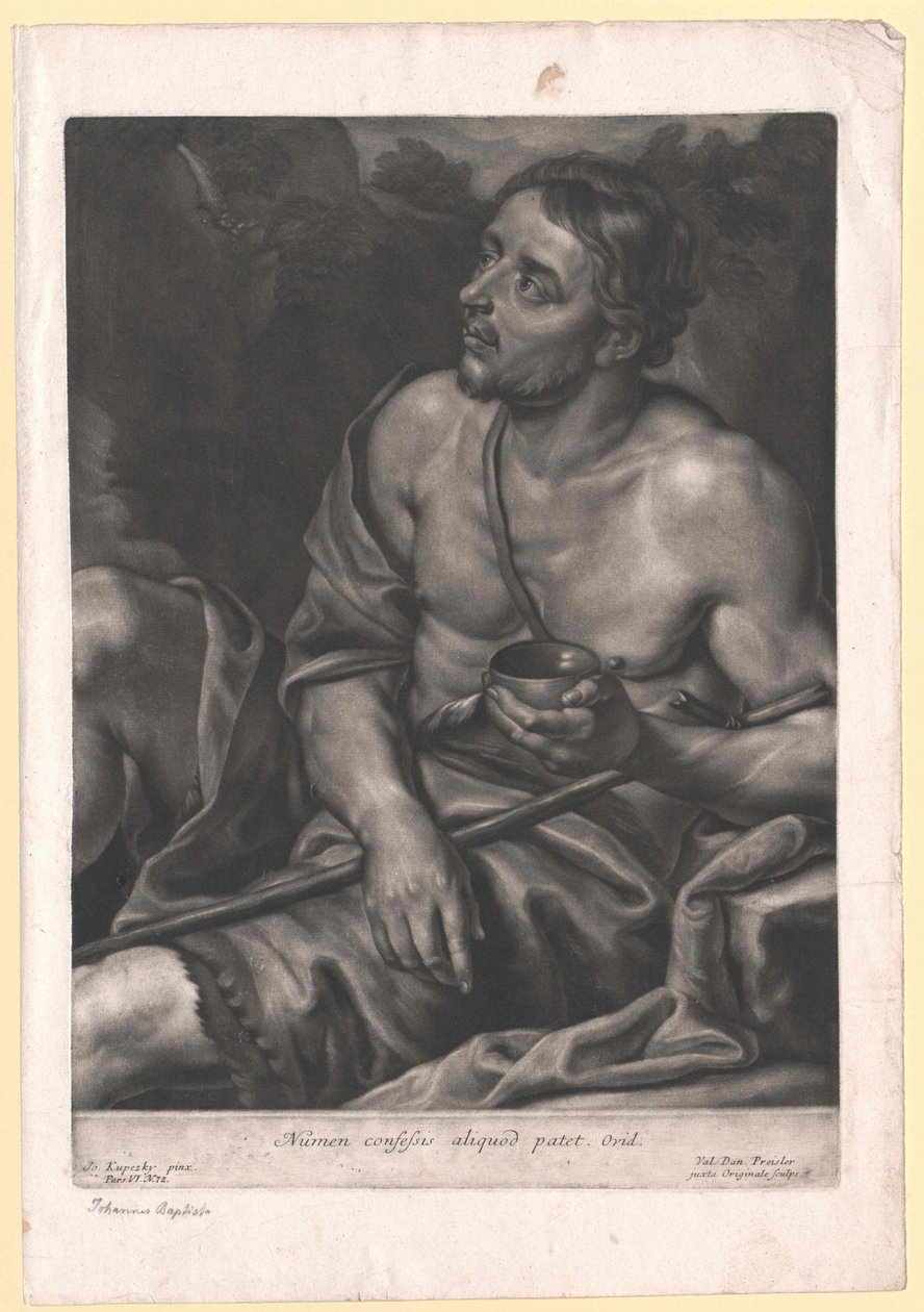 Johannes de Doper door Artist Unknown