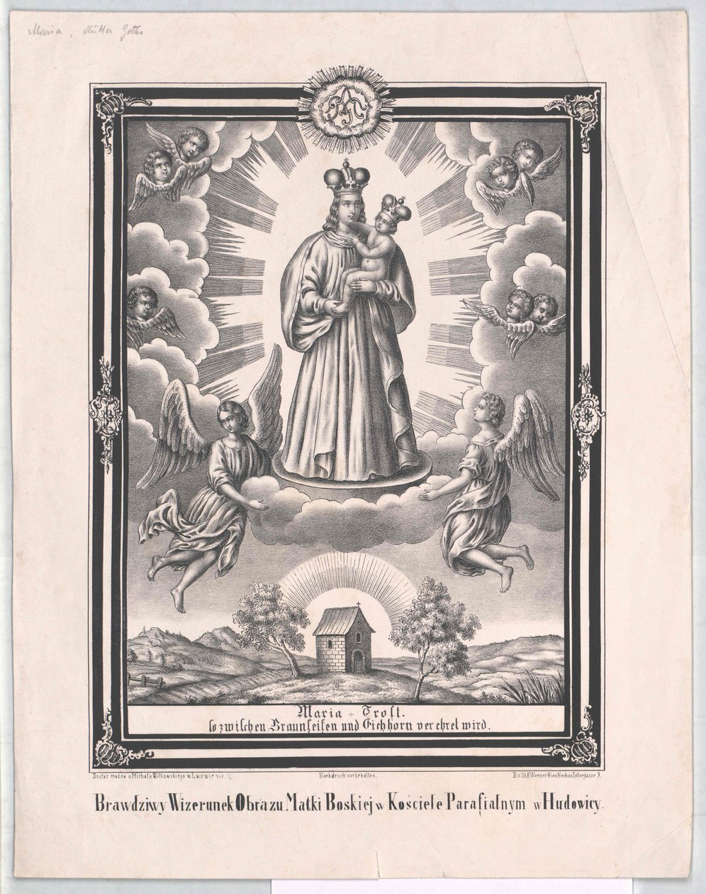 Heilige Maria door Artist Unknown