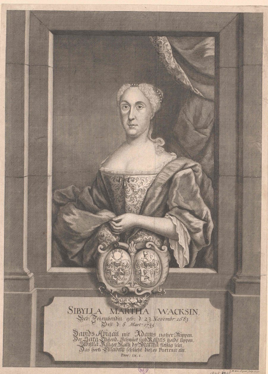 Sibylla Marta einde werk door Artist Unknown