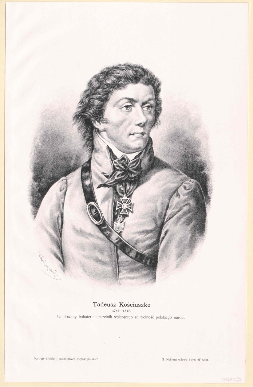 Tadeusz Kosciusko door Artist Unknown