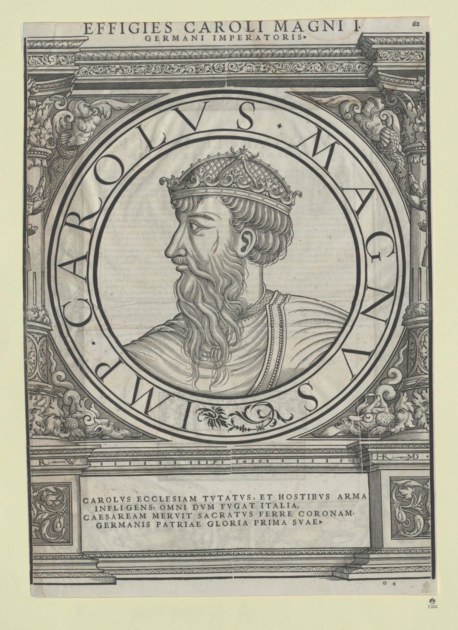 De grote Charles I door Artist Unknown