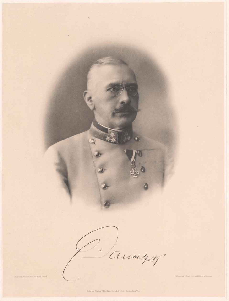 Viktor graaf Dankl von Krasnik door Artist Unknown