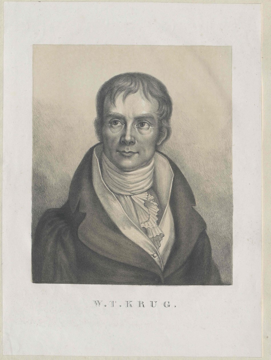 Wilhelm Traugott Krug door Artist Unknown