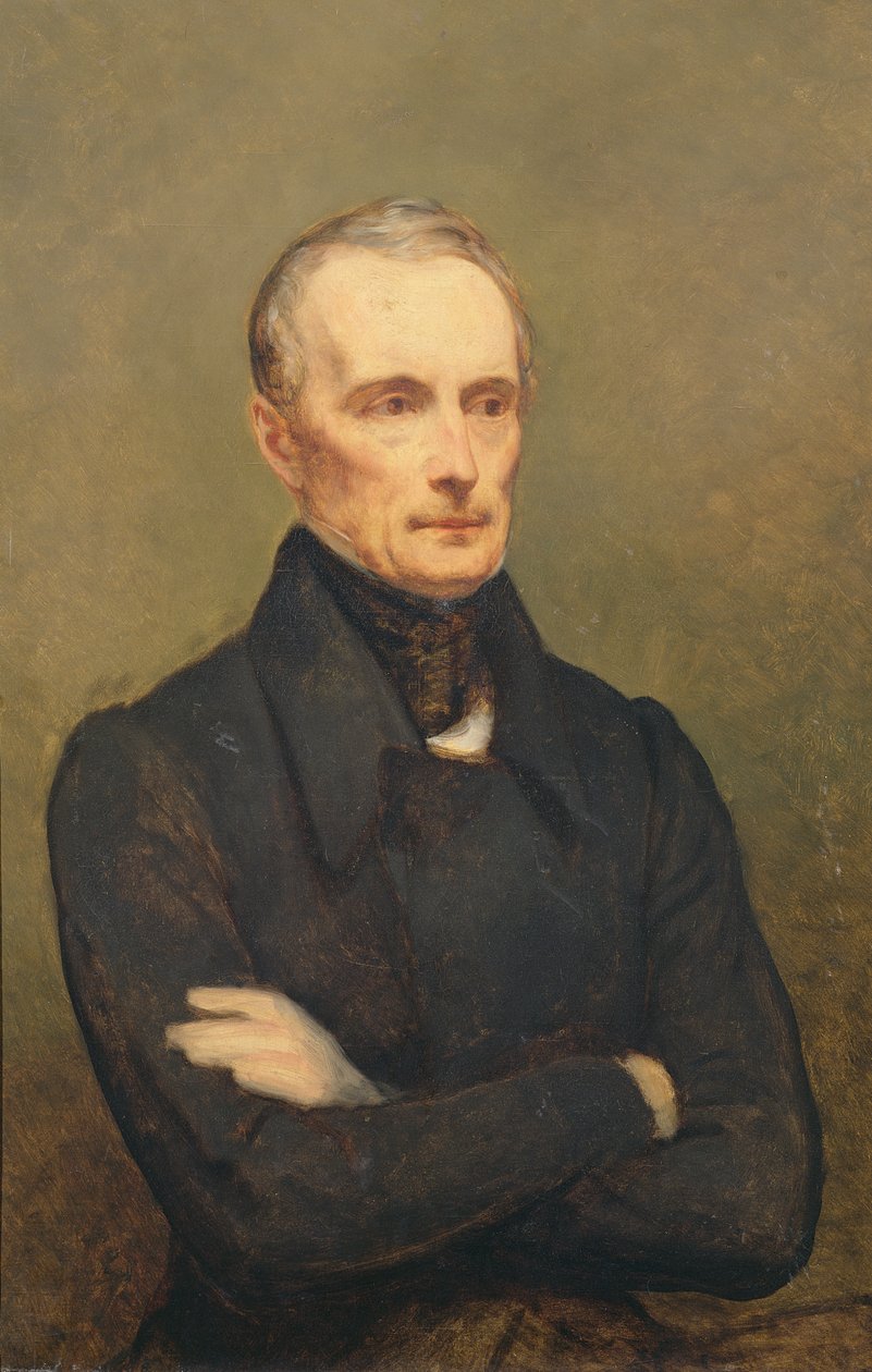 Alphonse de Lamartine (1790-1869) door Ary Scheffer