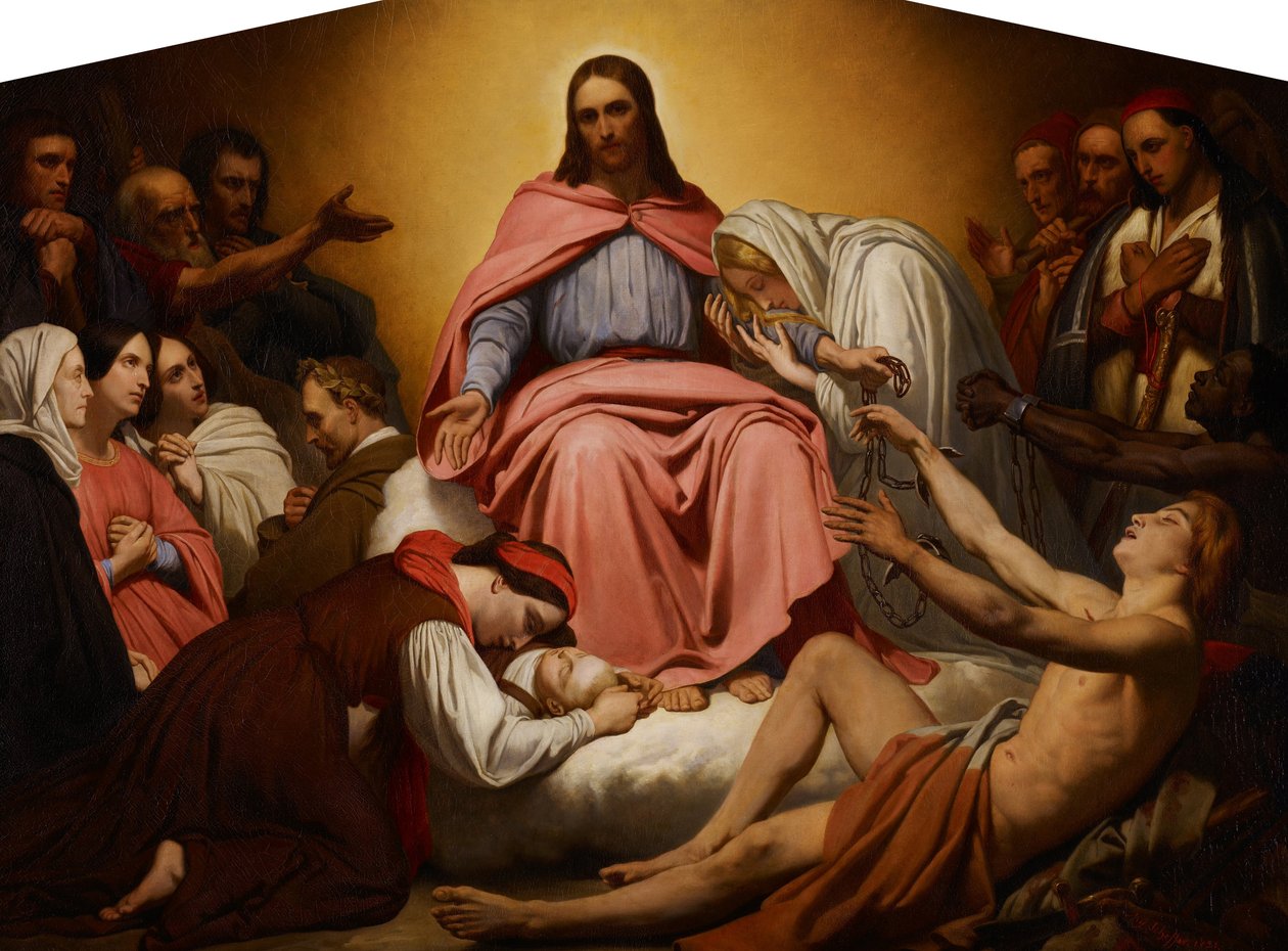 Christus Consolator door Ary Scheffer