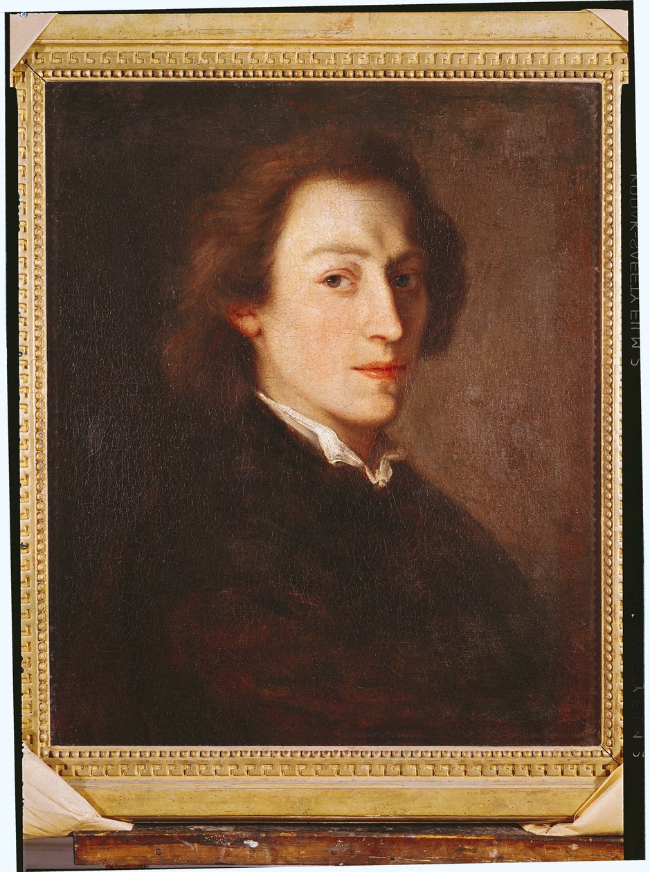 Frederic Chopin (1810-49) door Ary Scheffer