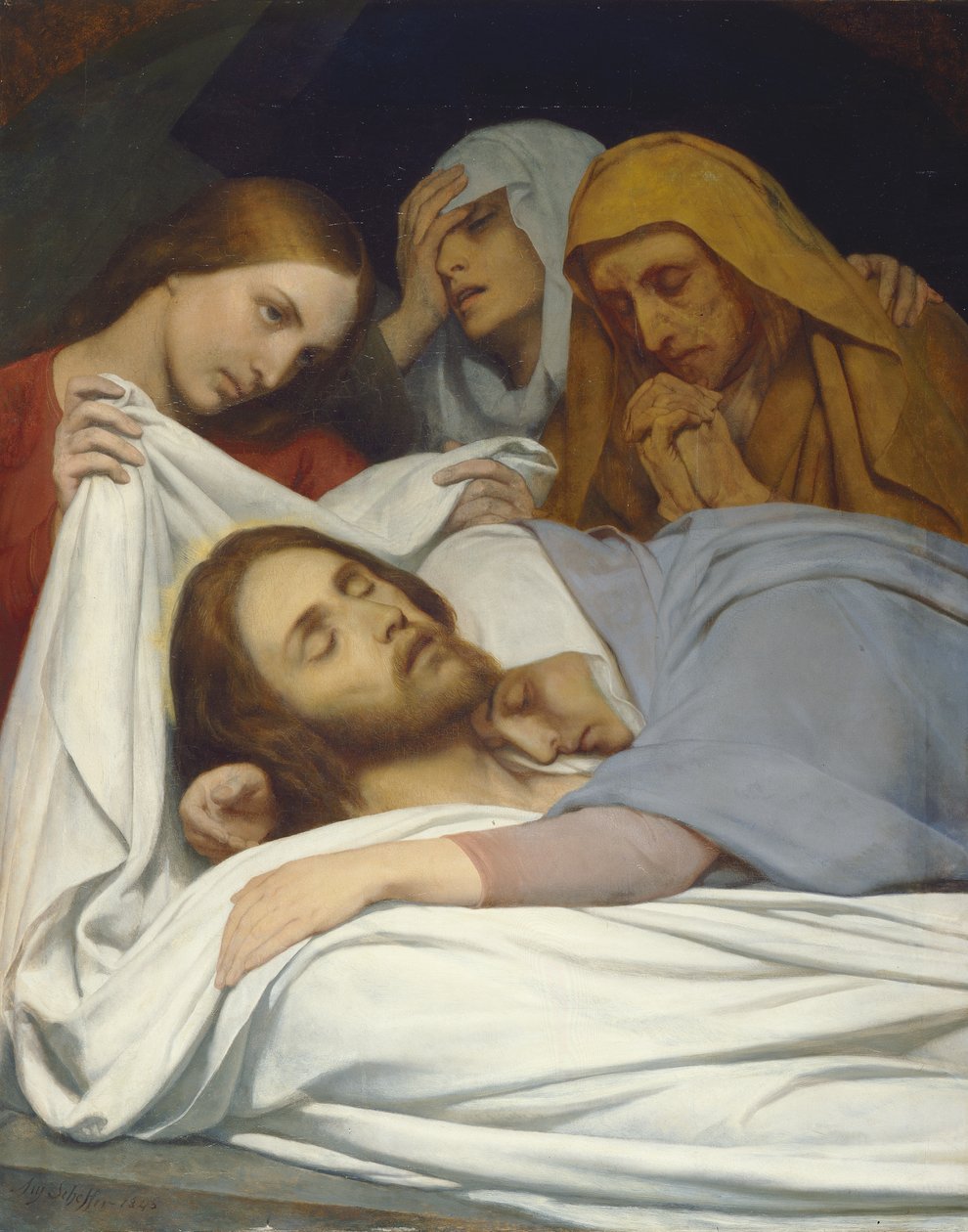 De Heilige Vrouwen bij het Graf door Ary Scheffer