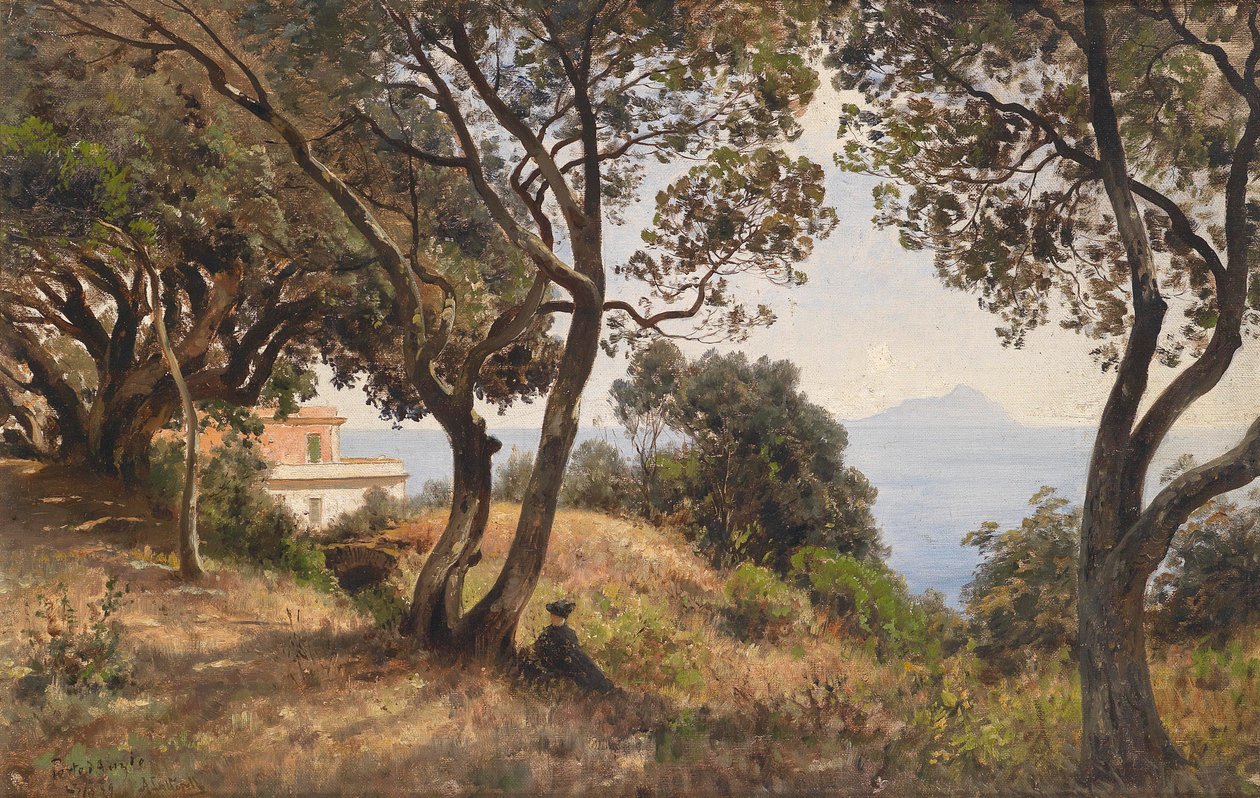 Ascan Lutteroth zuidaanzicht 1889 door Ascan Lutteroth