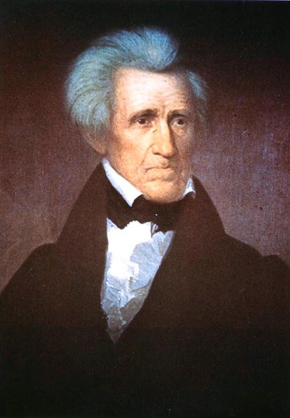 Generaal Andrew Jackson door Asher Brown (after) Durand