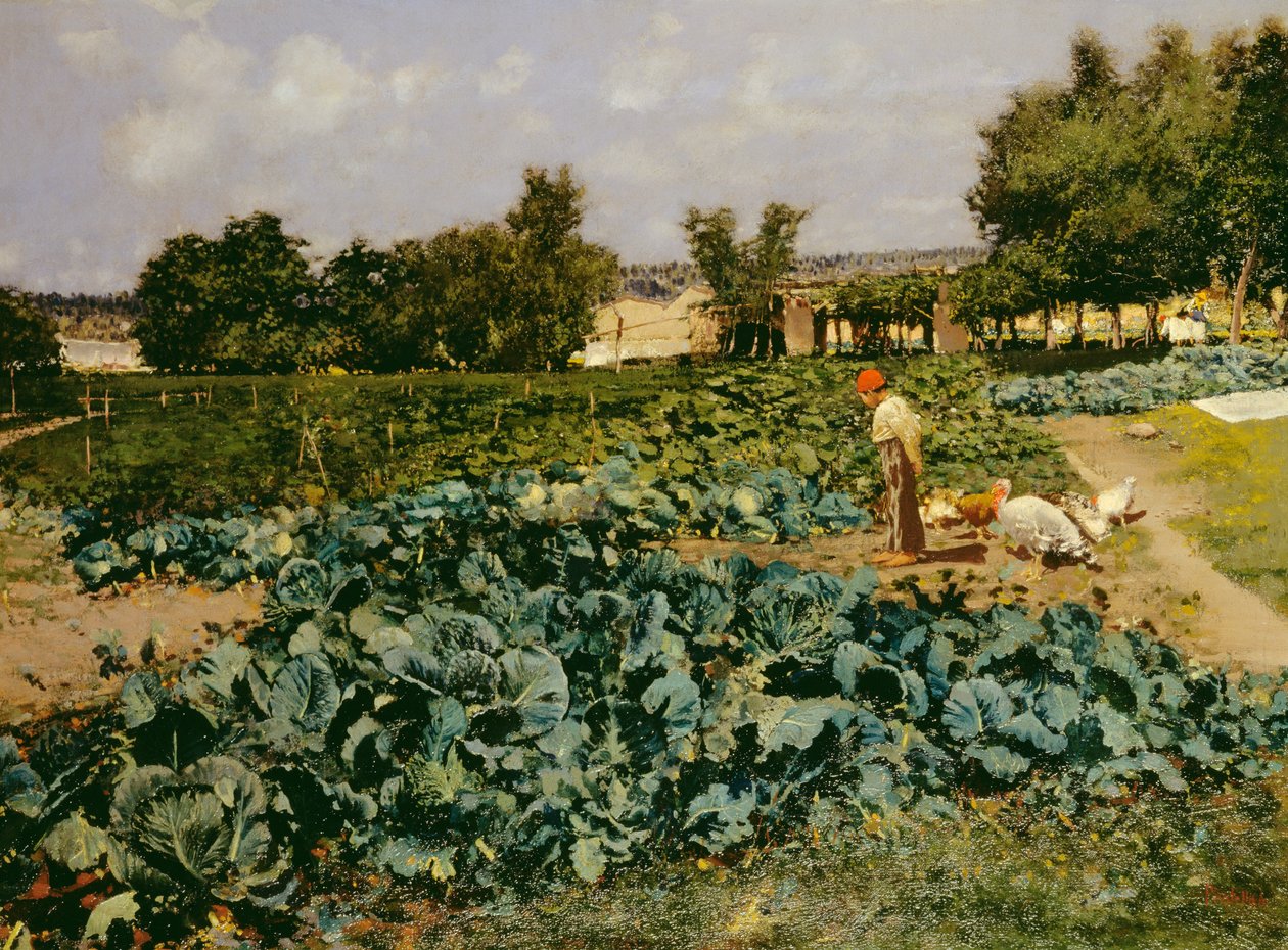 De koolveld door Attillo Pratella
