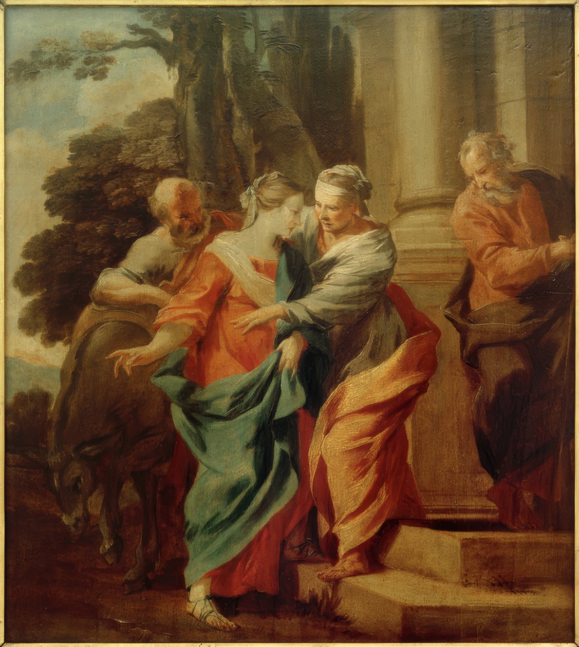 De visitatie door Aubin Vouet