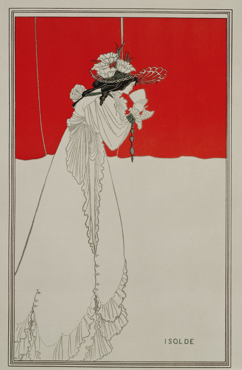 Isolde door Aubrey Beardsley