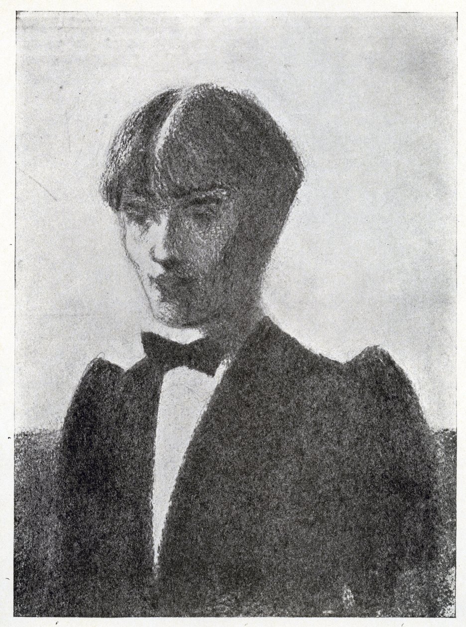 Schetsportret van de Kunstenaar door Aubrey Beardsley