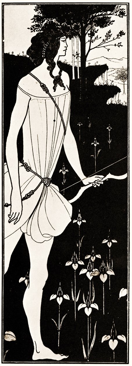 Atalanta in Calydon, 1896 door Aubrey Beardsley