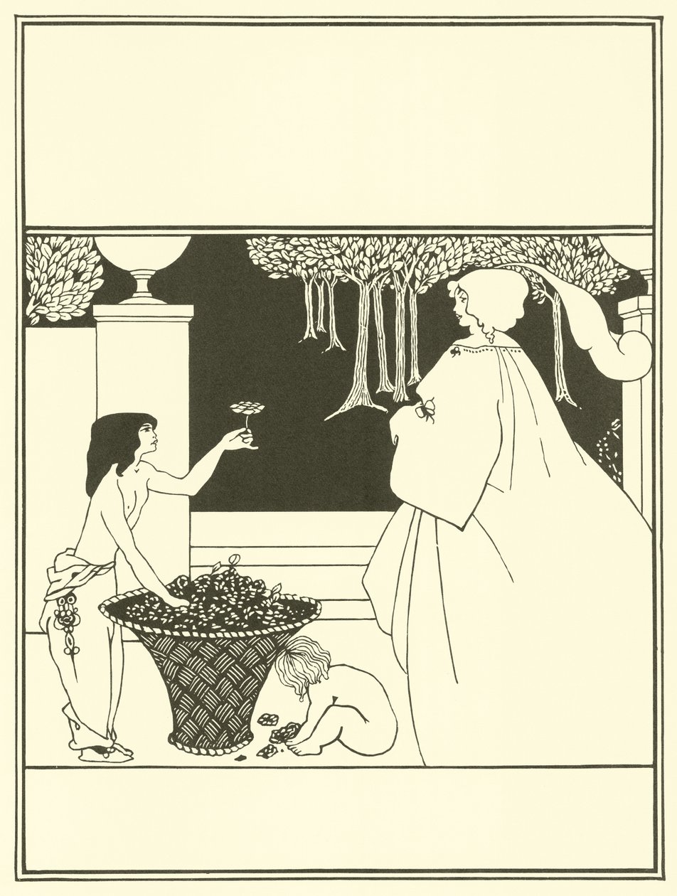 Omslagontwerp, The Yellow Book door Aubrey Beardsley