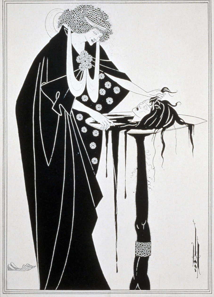 De beloning van de danser ... door Aubrey Beardsley