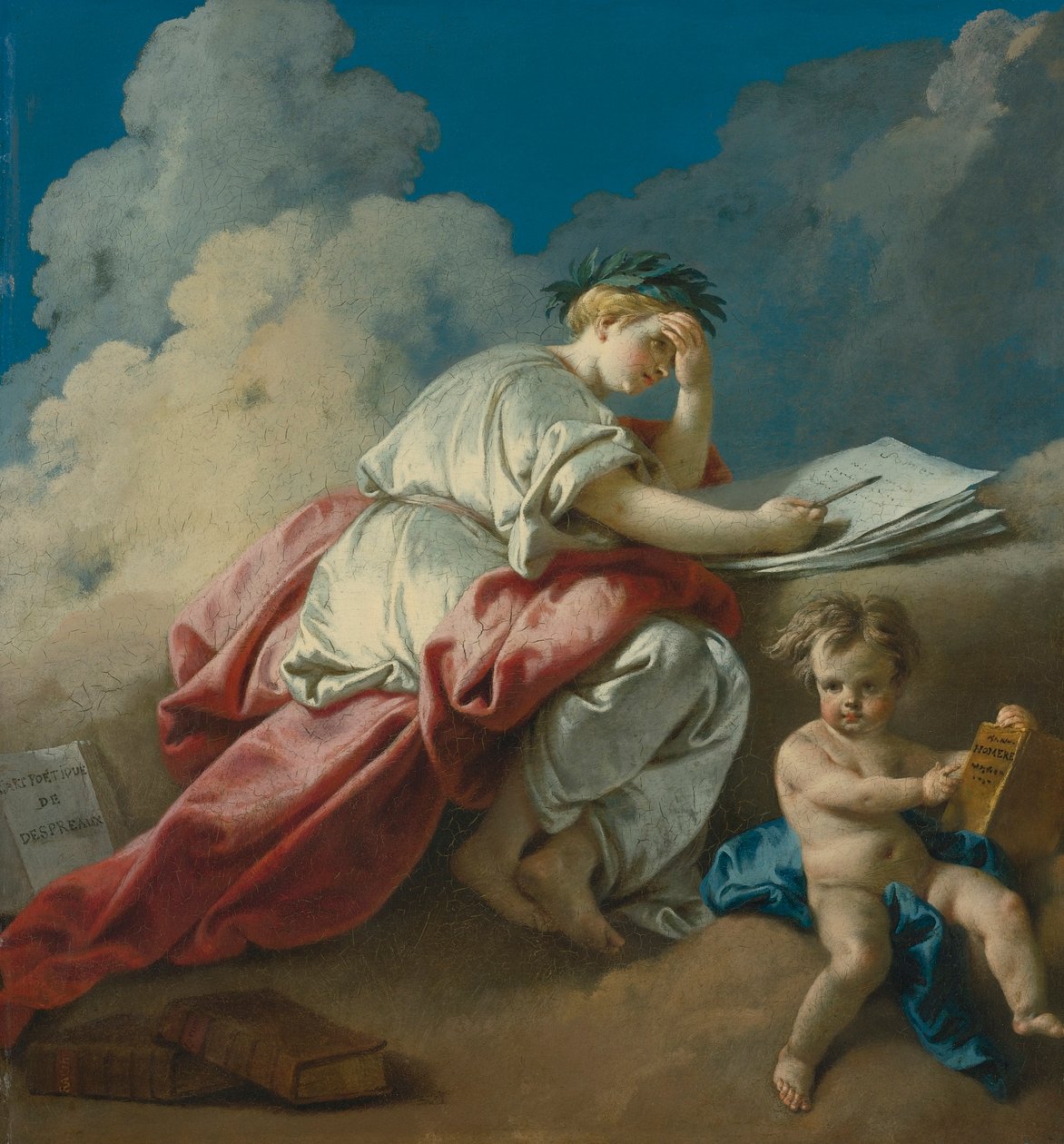 Een allegorie op poëzie door Auger Lucas
