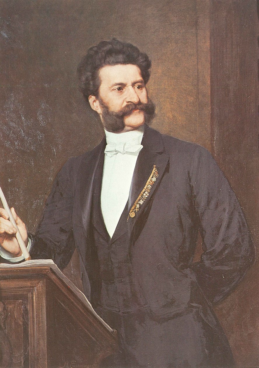 Johann Strauss II door August Eisenmenger