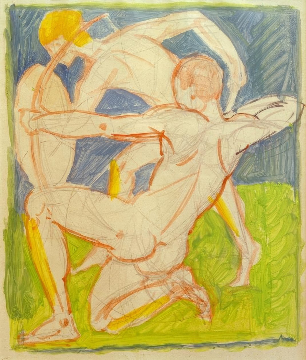 Boogschutter door August Macke