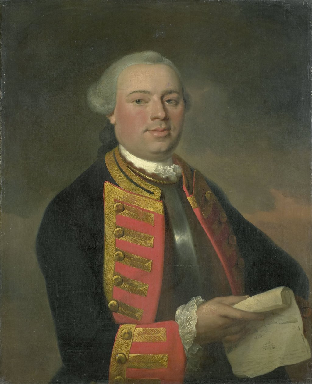 Johan Arnold Zoutman (1724-93), vice-admiraal door August Christian Hauck