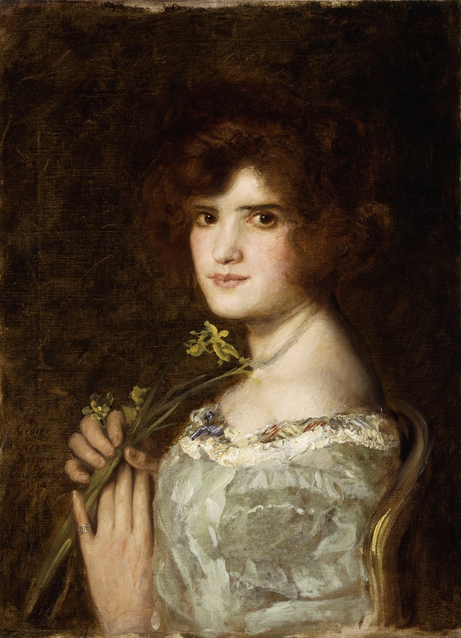 Neva Palmer door August Franzen