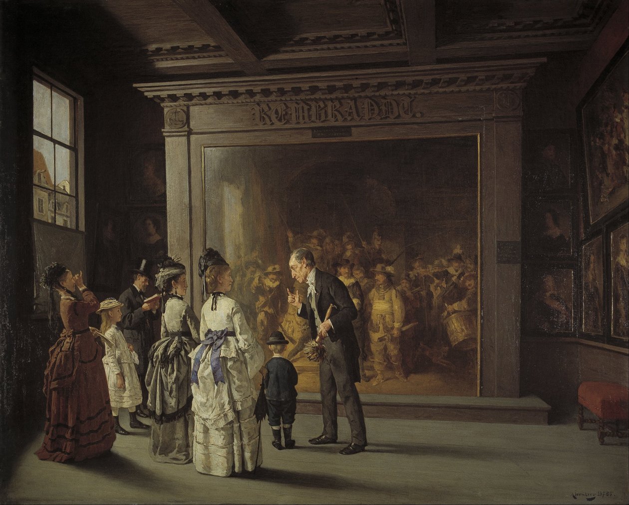 Trappenhuis door August Jernberg