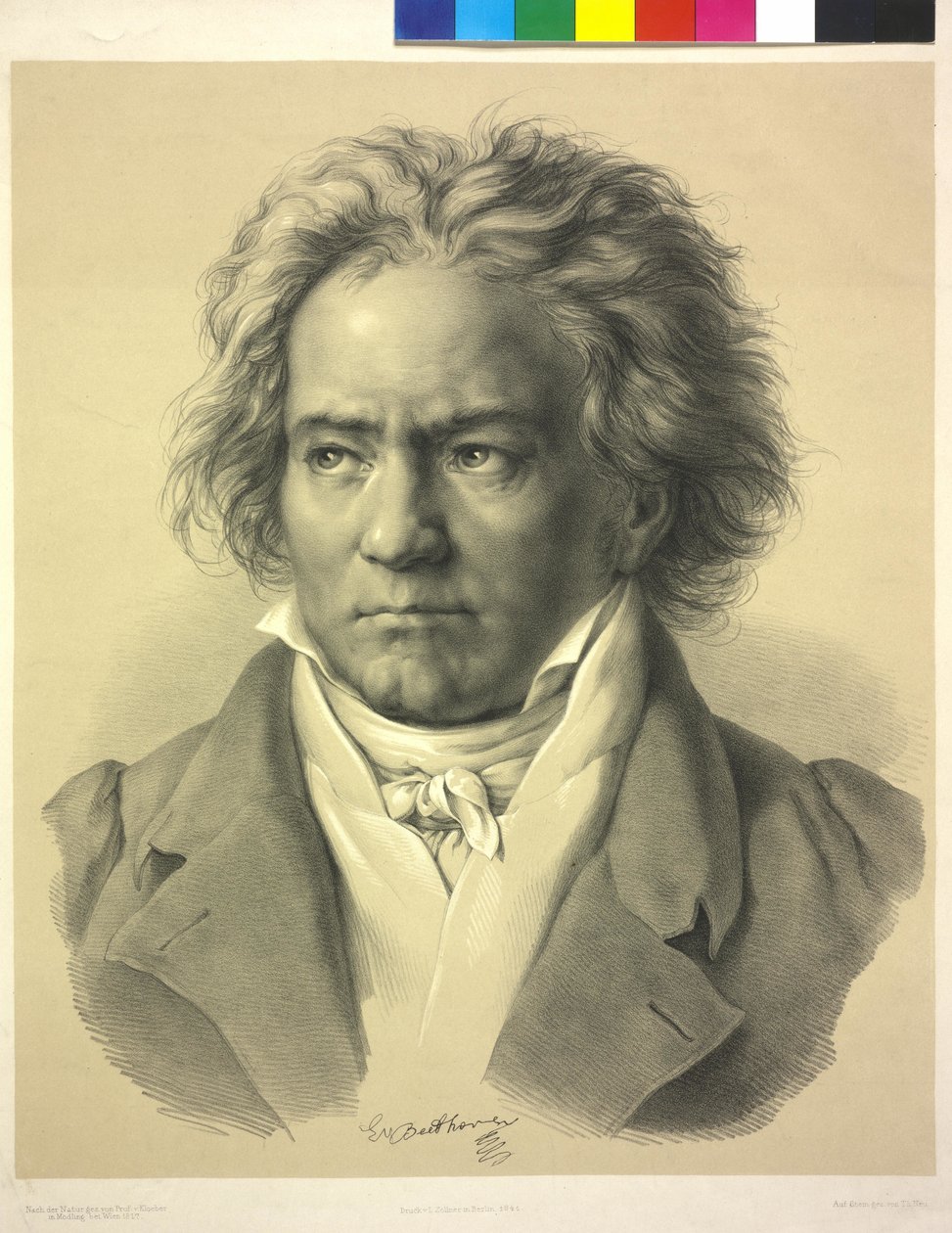 Ludwig van Beethoven door August Karl Friedrich von (after) Kloeber