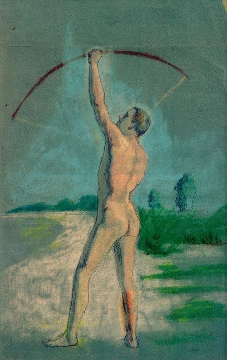 Boogschutter door August Macke