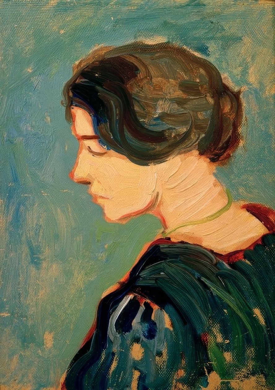Elisabeth Macke, studiehoofd door August Macke