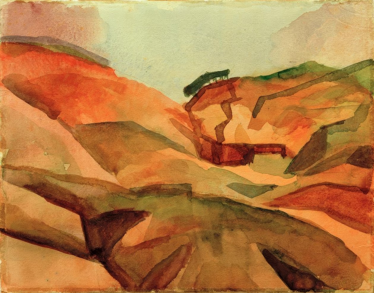 Kloof door August Macke