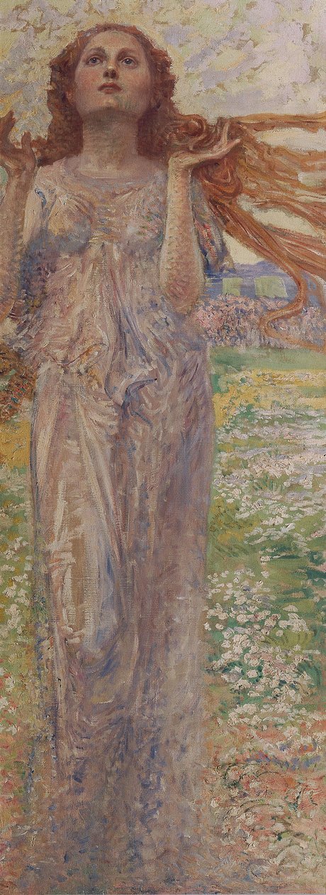 Lente door August Roth