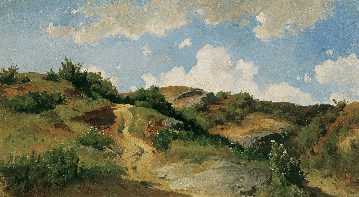 Hongaars Landschap door August Schaeffer von Wienwald