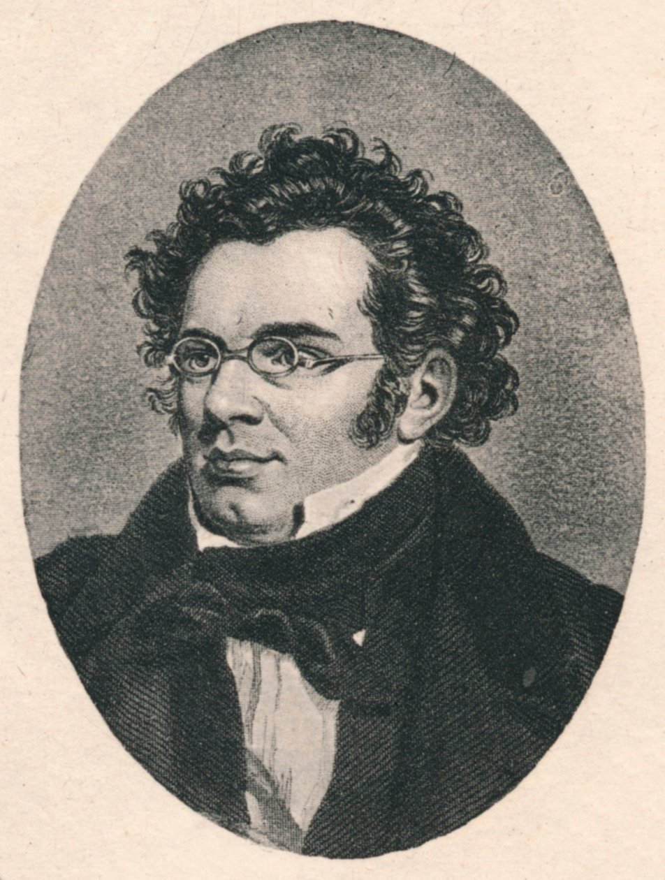 Schubert, 1819, 1895 door August Weger