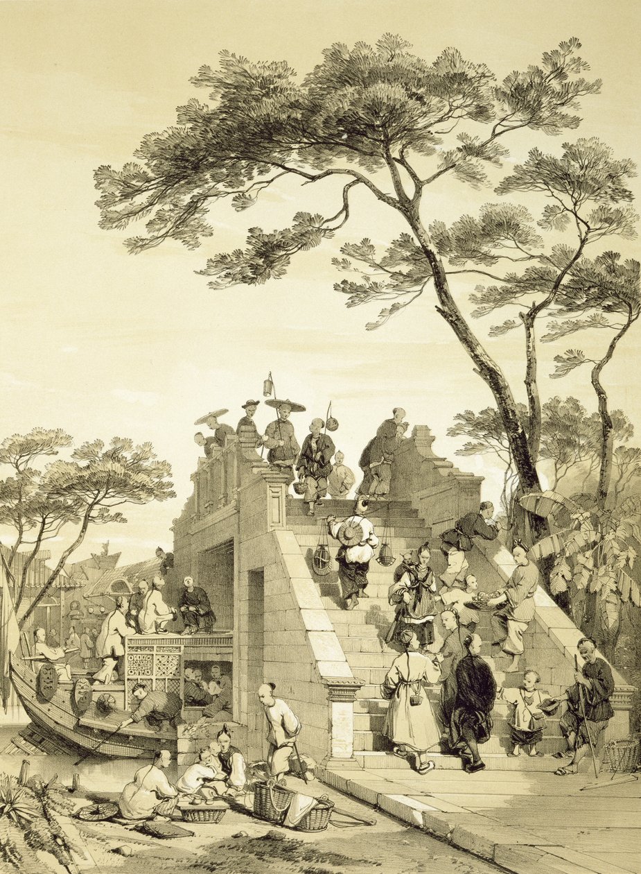 Brug bij Canton, plaat 30 uit 